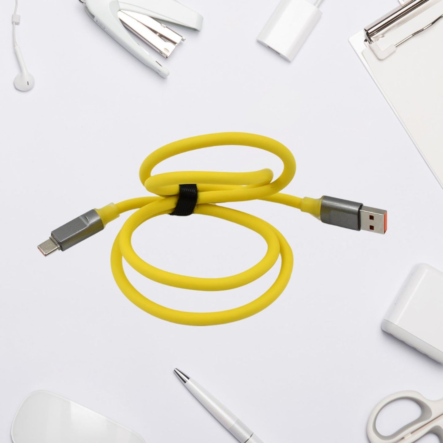 Type C Data Cable Fast Charging With Light (1 Mtr. 1 Pc)