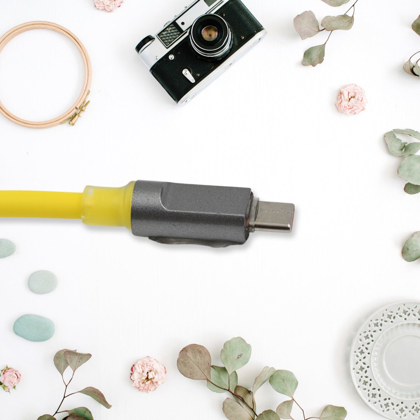 Type C Data Cable Fast Charging With Light (1 Mtr. 1 Pc)
